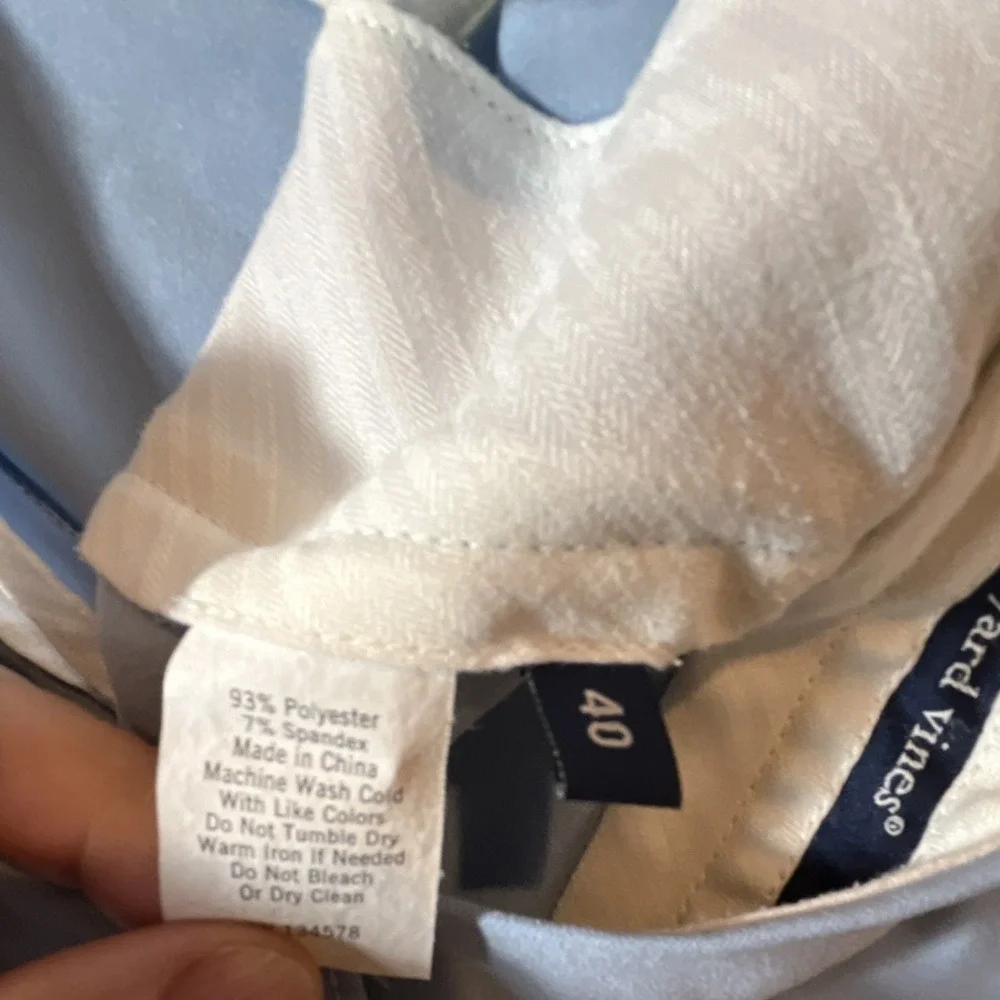 Vineyard Vines Links Short Men's Golf‎ Chino Shorts Blue Size 40 Stretch